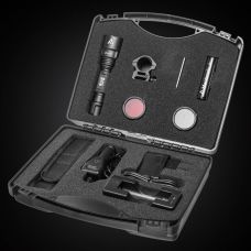 Ліхтар тактичний Mactronic Black Eye 650 (650 Lm) Recharg Type-C Gun Mount RGB Kit (L-MX532L-RC/SET3)