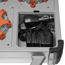 Комплект профессиональных фонарей Mactronic X-Flare (30 Lm) Red/Blue/Amber Recharg 12v/220V Magnetic (PSD0112)