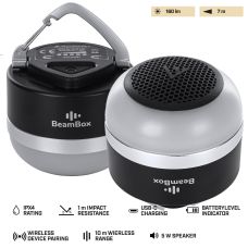 Ліхтар кемпінговий з колонкою Mactronic BeamBox (160 Lm) Bluetooth Speaker USB-C (ACL0041)