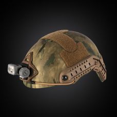 Фонарь налобный Mactronic Prism (650 Lm) Cool White/RGB LED Recharg Type-C Helmet Kit (THL0141)