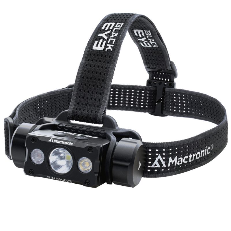 Ліхтар налобний Mactronic Black Eye H40 (4000 Lm) Cool White/Red LED Rechargeable Type-C (THL0061)