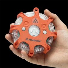 Комплект профессиональных фонарей Mactronic X-Flare (30 Lm) Red/Blue/Amber Recharg 12v/220V Magnetic (PSD0112)