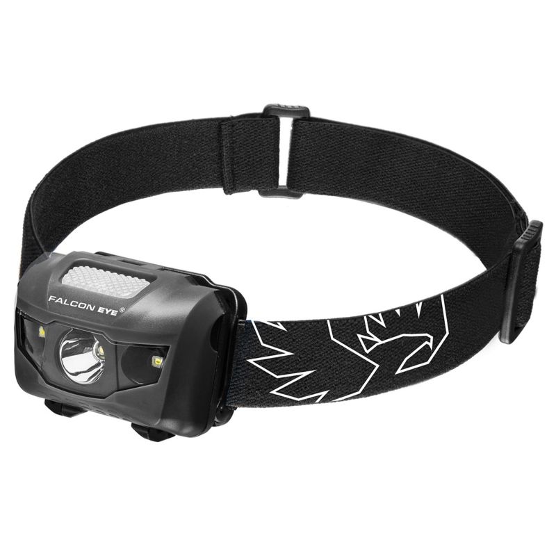 Ліхтар налобний Falcon Eye Orion (160 Lm) Cool White/Red/Green LED Grey (FHL0012)