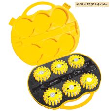 Комплект ліхтарів професійних Mactronic M-Flare (65 Lm) Yellow Magnet Synch Recharg 12/220V (PSD0016)