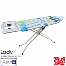 Гладильная доска Casa Si Lady 122x38 White/Blue Laquer (CS93574R267)