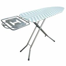 Гладильная доска Casa Si Elegance 125x41 Grey/Blue Zigzag (CS93589G)