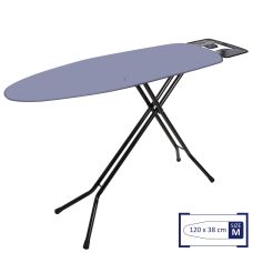 Дошка для прасування Casa Si Superstandard Basic Metallic 120x38 Black/Plain Silver (CS95150G409) Discounted