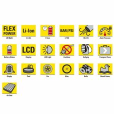 Набор Trotec Компрессор аккумуляторный PCPS 11-20V + Насос аккумуляторный PCPS 12-20V (4650000051)