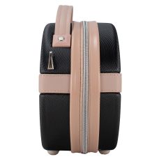 Бьюті-кейс Semi Line 5L Black/Pink Cream (T5671-1)_Discounted