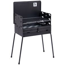 Гриль вугільний Bo-Camp Suitcase Model Black (8130030) Гриль вугільний Bo-Camp Suitcase Model Black (8130030)