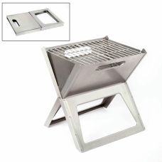 Гриль вугільний Bo-Camp Notebook/Fire Basket Compact Silver (8108347) Гриль вугільний Bo-Camp Notebook/Fire Basket Compact Silver (8108347)