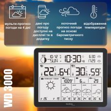 Метеостанція Technoline Tuya Smart/SmartLife WD3000 Black (WD3000)