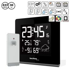 Метеостанція Technoline WS9065 Black (WS9065)