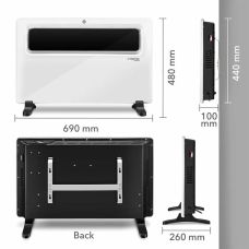 Конвектор Trotec TCH 1510 E 1500W White (1410000529)