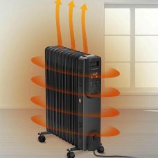Обогреватель масляный Trotec TRH 25 E 2500W Black (1410000720)