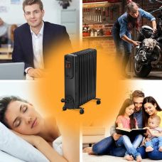 Обогреватель масляный Trotec TRH 25 E 2500W Black (1410000720)
