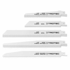Набір пиляльних полотен для пили шабельної Trotec 12 pieces Wood/Metal Set (6215001210)