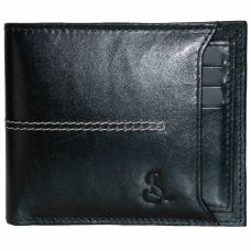 Портмоне чоловіче шкіряне Semi Line RFID Black (P8267-0)
