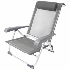Кресло раскладное Bo-Camp Saint-Tropez Grey (1204796)