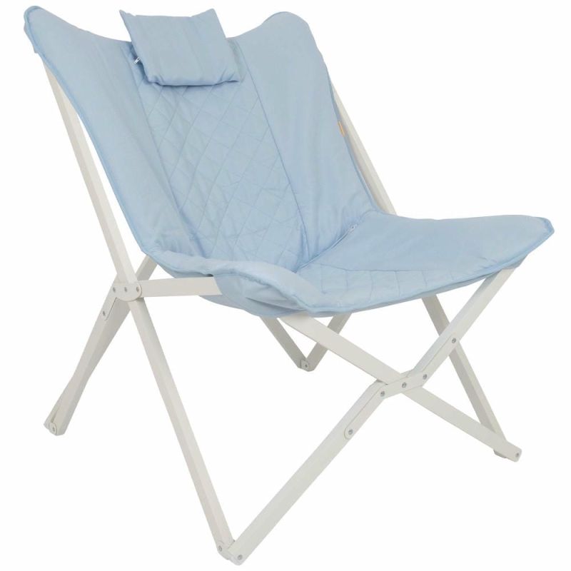 Крісло розкладне Bo-Camp Gordes L Pastel Blue (1200371) Крісло розкладне Bo-Camp Gordes L Pastel Blue (1200371)