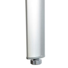 Стіл Bo-Camp Case Model Oval 120x80 cm Grey (1404415)