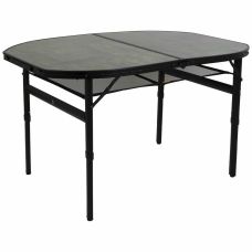 Стол Bo-Camp Northgate Oval 120x80 cm Black/Grey (1404187)