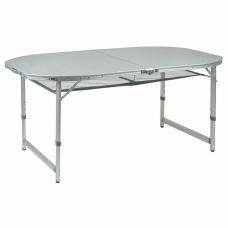 Стіл Bo-Camp Premium Oval 150x80 cm Grey (1404405)