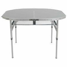 Стол Bo-Camp Premium Oval 100x70 cm Grey (1404424)