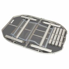 Стіл Bo-Camp Case Model Oval 120x80 cm Grey (1404415)
