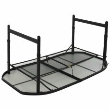 Стол Bo-Camp Northgate Oval 150x80 cm Black/Grey (1404188)