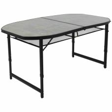 Стол Bo-Camp Northgate Oval 150x80 cm Black/Grey (1404188) Стол Bo-Camp Northgate Oval 150x80 cm Black/Grey (1404188)