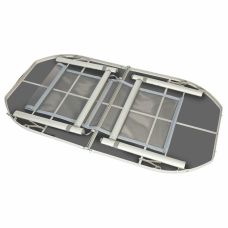 Стіл Bo-Camp Case Model Oval 150x80 cm Grey (1404399)
