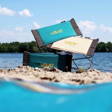 Стул раскладной Uquip Fancy Sand/Grey (244041)