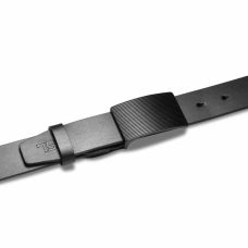 Ремень мужской кожаный Semi Line Black (P8233-0 XL)