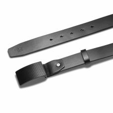 Ремень мужской кожаный Semi Line Black (P8233-0 XL)