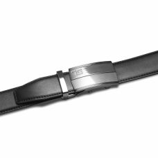 Ремень мужской кожаный Semi Line Black (P8235-0 XL)
