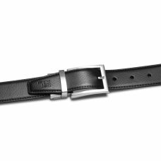 Ремень мужской кожаный Semi Line Black/Brown (P8231-0 M)