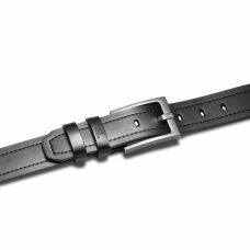 Ремень мужской кожаный Semi Line Black (P8236-0 M)