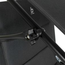 Ліжко розкладне Bo-Camp Sun Lounger With Sunscreen 5 Positions Grey (1304492)