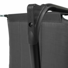 Ліжко розкладне Bo-Camp Sun Lounger With Sunscreen 5 Positions Grey (1304492)