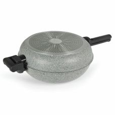 Сковорода двойная Flonal Dura Induction Rocky Twins 28 см с решеткой (RKIWP2830)
