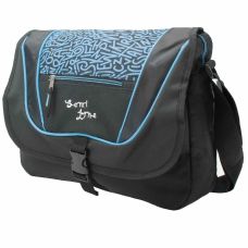 Сумка через плечо Semi Line 9 Black/Blue (7156)