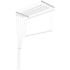 Сушилка для белья настенно-потолочная Casa Si Perfect Dry 5 x 1.6m White (CS42260V05)