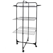 Сушарка для білизни підлогова Casa Si Exo 3 Black (CS92165H04H)
