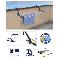 Сушилка для белья навесная Casa Si BalconFlex Mono White (CS92183B04)