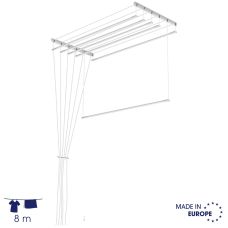 Сушилка для белья настенно-потолочная Casa Si Perfect Dry 5 x 1.6m White (CS42260V05)