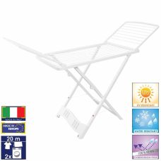 Сушарка для білизни підлогова Casa Si Resin 20m White (CS92066Q01)