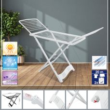 Сушарка для білизни підлогова Casa Si Resin 20m White (CS92066Q01) Discounted