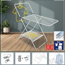 Сушилка для белья напольная Casa Si City 8m White (CS92282W04)