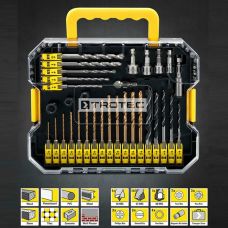 Набор бит и сверл Trotec 49 pieces Hexagon Shank Drill and Bit Set (6200001160)
